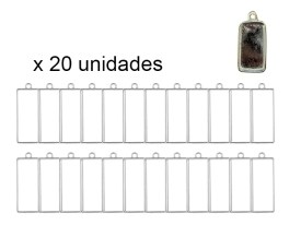 Pack 20 unidades marcos resina RECTANGULARES
